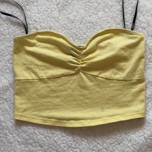 Cropped tube top